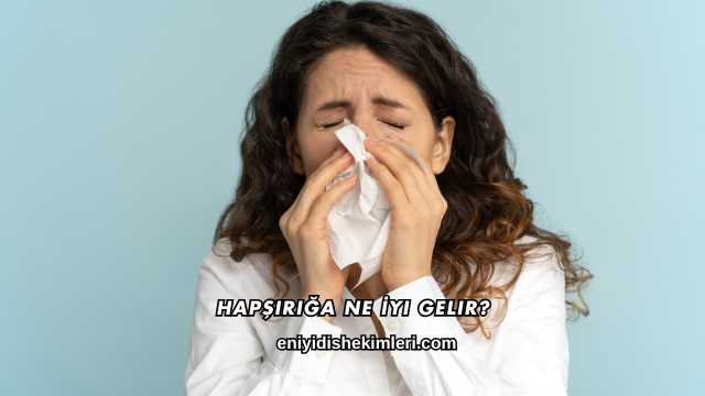 Hapşırığa Ne İyi Gelir?