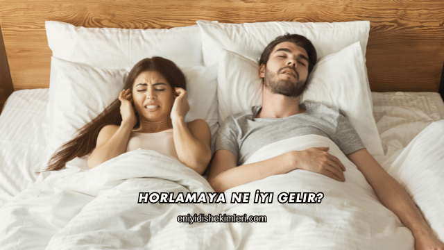 Horlamaya Ne İyi Gelir?