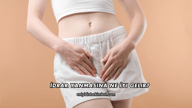 İdrar Yanmasına Ne İyi Gelir?
