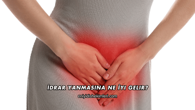 İdrar Yanmasına Ne İyi Gelir?
