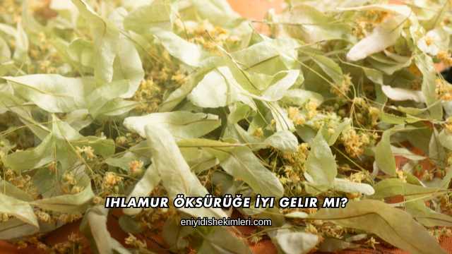 Ihlamur Öksürüğe İyi Gelir mi?