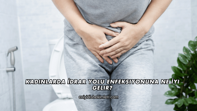 Kadınlarda İdrar Yolu Enfeksiyonuna Ne İyi Gelir?