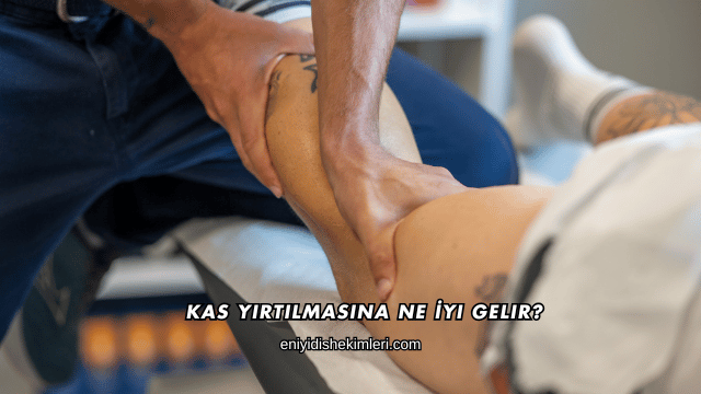 Kas Yırtılmasına Ne İyi Gelir?