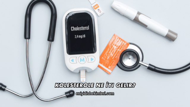 Kolesterole Ne İyi Gelir?