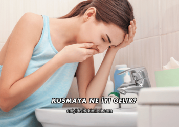 Kusmaya Ne İyi Gelir?