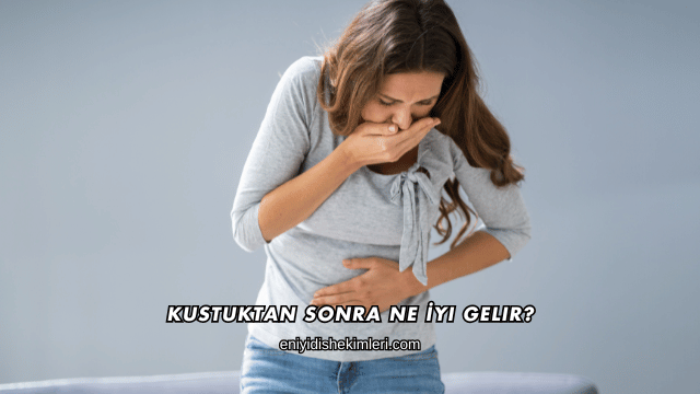Kustuktan Sonra Ne İyi Gelir?