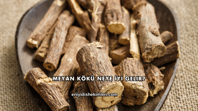 Meyan Kökü Neye İyi Gelir?