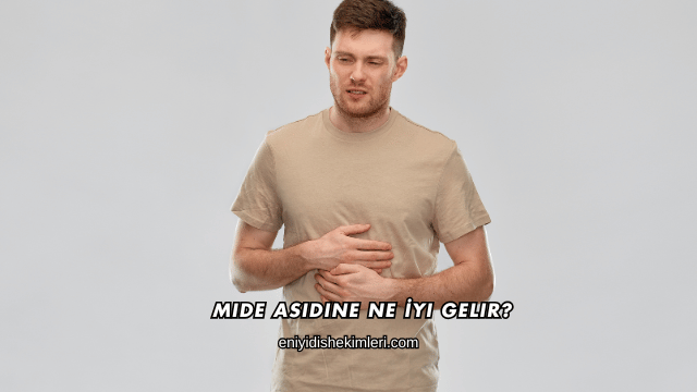 Mide Asidine Ne İyi Gelir?