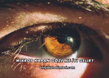 Mikrop Kapan Göze Ne İyi Gelir?