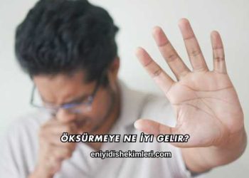 Öksürmeye Ne İyi Gelir?