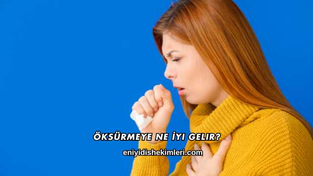 Öksürmeye Ne İyi Gelir?