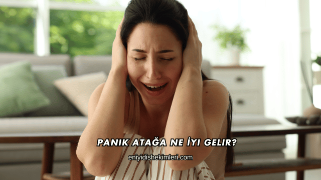Panik Atağa Ne İyi Gelir?