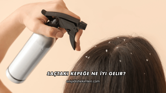 Saçtaki Kepeğe Ne İyi Gelir?