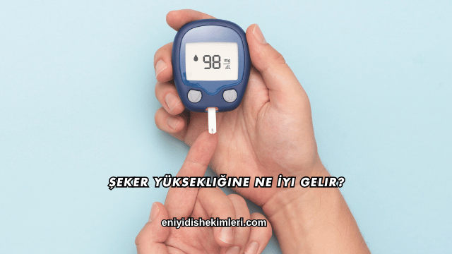 Şeker Yüksekliğine Ne İyi Gelir?