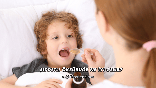 Şiddetli Öksürüğe Ne İyi Gelir?