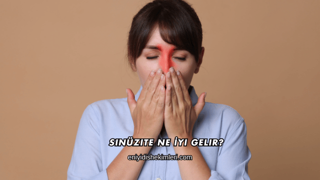Sinüzite Ne İyi Gelir?