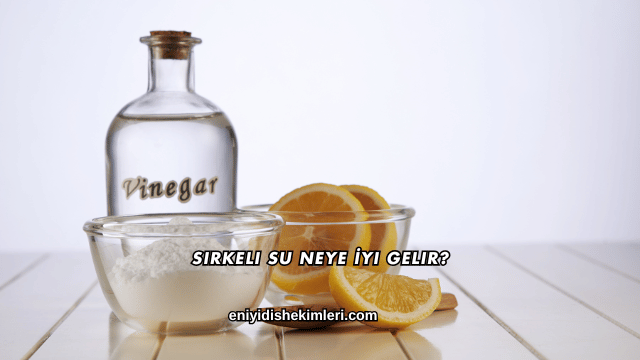 Sirkeli Su Neye İyi Gelir?