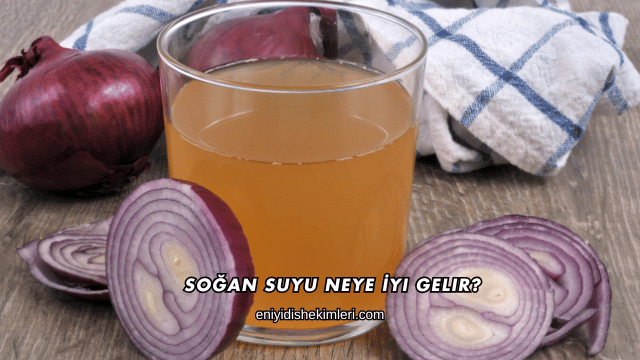 Soğan Suyu Neye İyi Gelir?