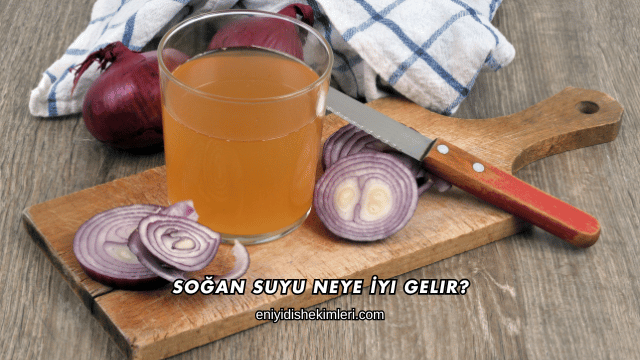 Soğan Suyu Neye İyi Gelir?