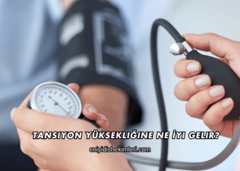 Tansiyon Yüksekliğine Ne İyi Gelir?