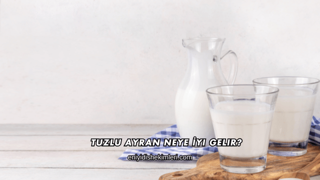 Tuzlu Ayran Neye İyi Gelir?