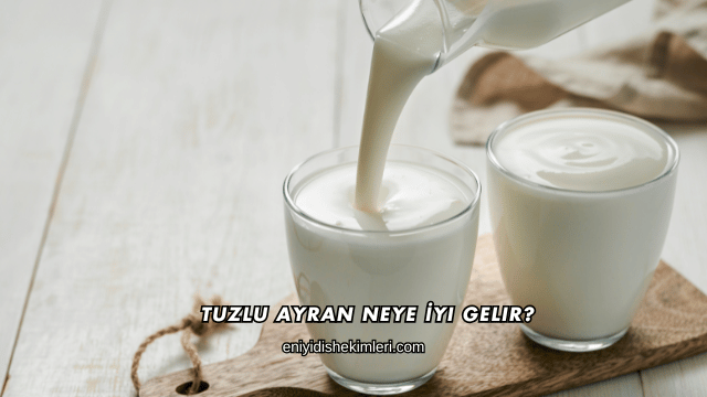 Tuzlu Ayran Neye İyi Gelir?