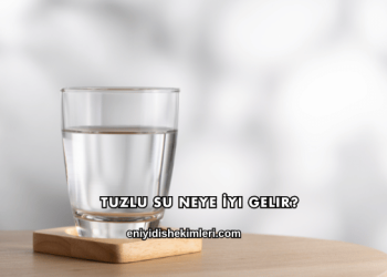 Tuzlu Su Neye İyi Gelir?
