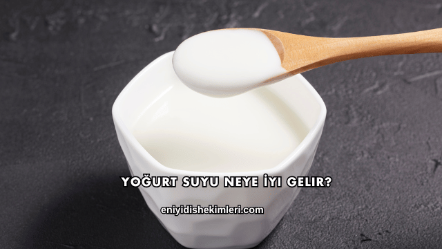Yoğurt Suyu Neye İyi Gelir?