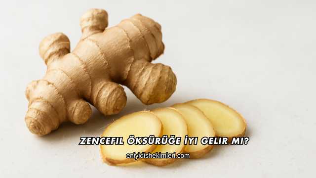 Zencefil Öksürüğe İyi Gelir mi?