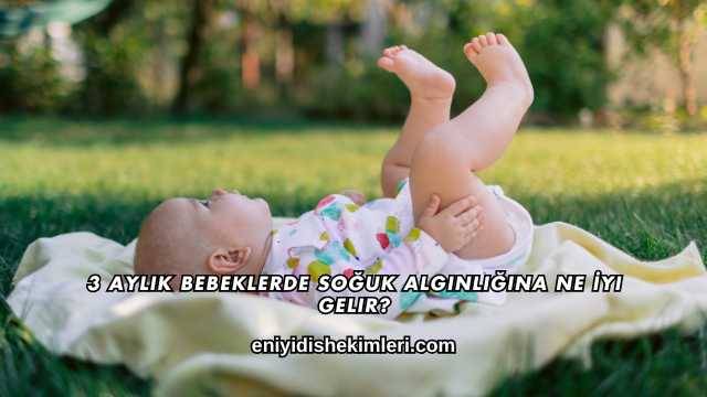 3 Aylık Bebeklerde Soğuk Algınlığına Ne İyi Gelir?