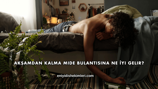 Akşamdan Kalma Mide Bulantısına Ne İyi Gelir?