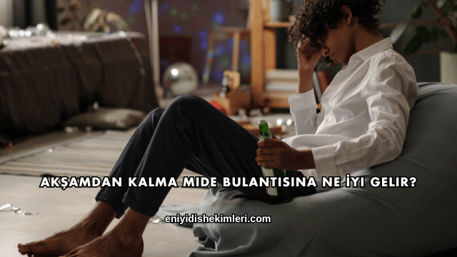 Akşamdan Kalma Mide Bulantısına Ne İyi Gelir?