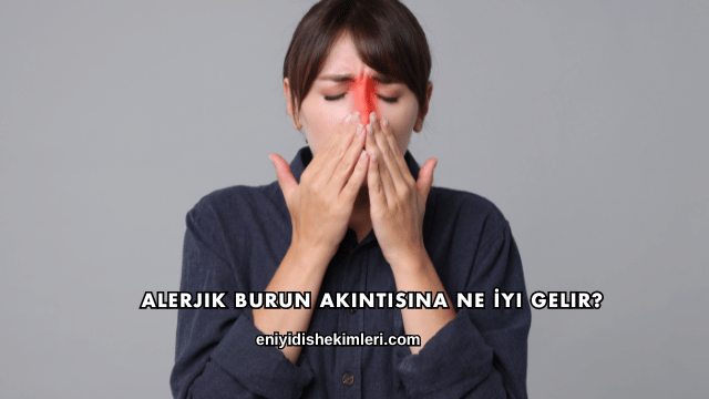 Alerjik Burun Akıntısına Ne İyi Gelir?
