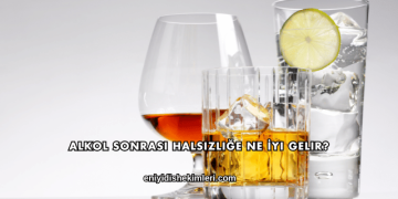 Alkol Sonrası Halsizliğe Ne İyi Gelir?