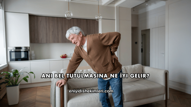 Ani Bel Tutulmasına Ne İyi Gelir?