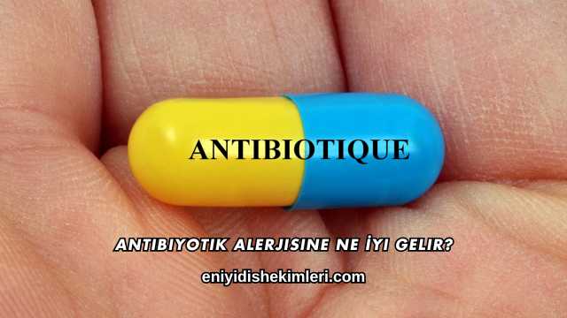 Antibiyotik Alerjisine Ne İyi Gelir?