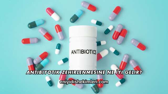 Antibiyotik Zehirlenmesine Ne İyi Gelir?