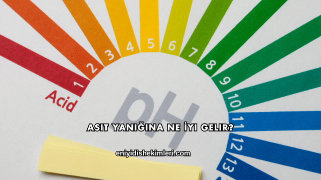 Asit Yanığına Ne İyi Gelir?