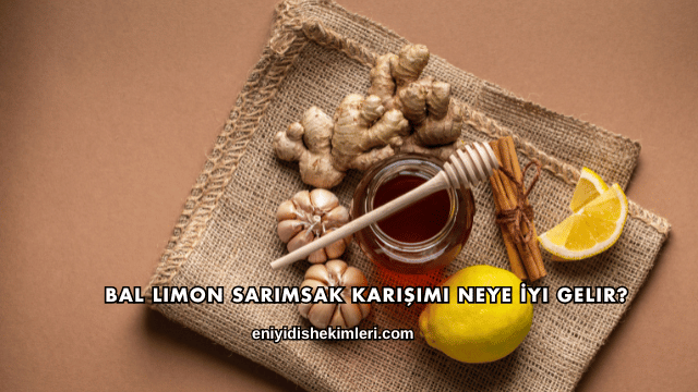 Bal Limon Sarımsak Karışımı Neye İyi Gelir?