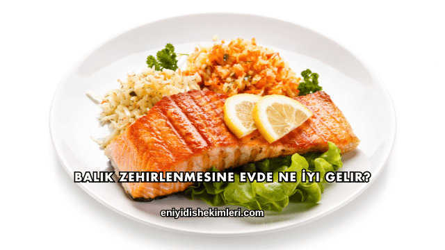 Balık Zehirlenmesine Evde Ne İyi Gelir?