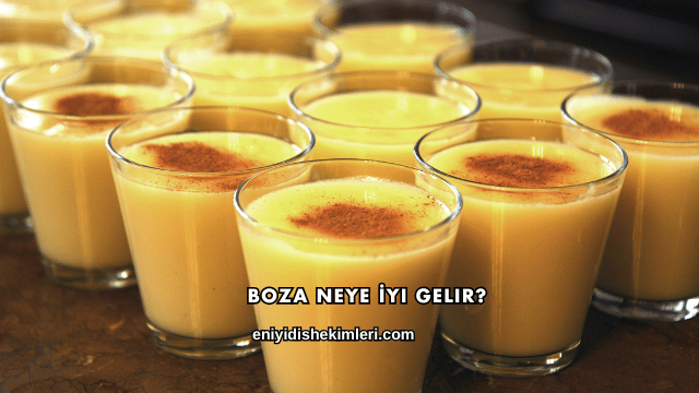 Boza Neye İyi Gelir?