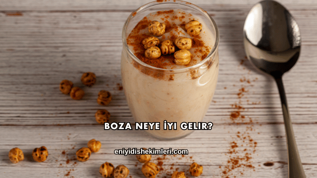 Boza Neye İyi Gelir?