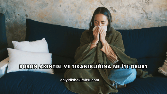 Burun Akıntısı ve Tıkanıklığına Ne İyi Gelir?