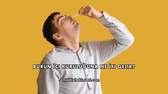 Burun İçi Kuruluğuna Ne İyi Gelir?