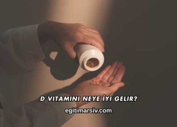 D Vitamini Neye İyi Gelir?