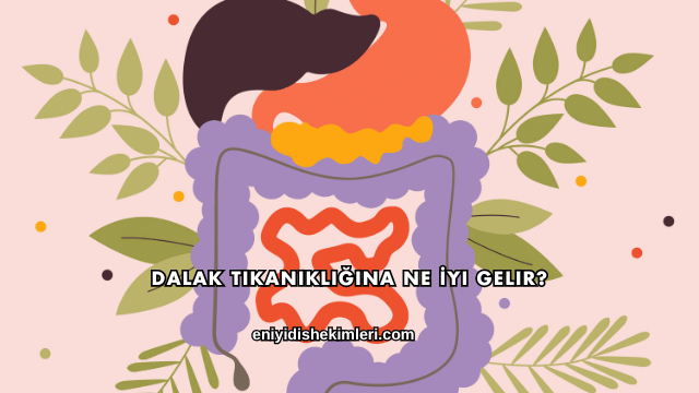 Dalak Tıkanıklığına Ne İyi Gelir?