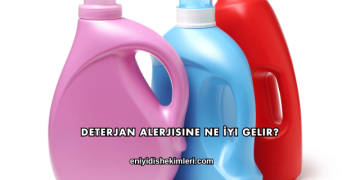 Deterjan Alerjisine Ne İyi Gelir?