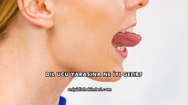 Dil Ucu Yarasına Ne İyi Gelir?