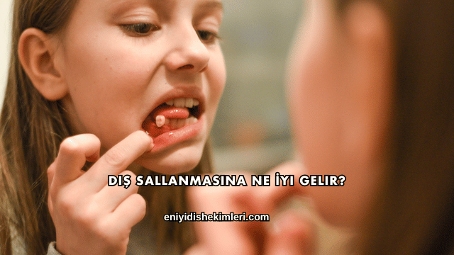 Diş Sallanmasına Ne İyi Gelir?