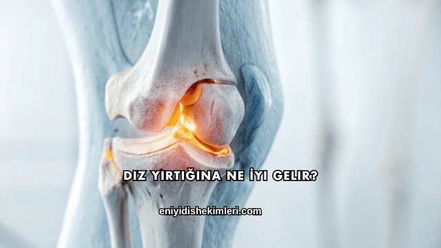 Diz Yırtığına Ne İyi Gelir?